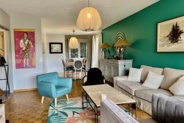 6 Rooms Flat, Flat with front and rear views