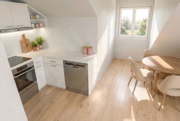 Appartement 4P au 2ème étage dans la promotion 11, route des Jurêts à Choulex