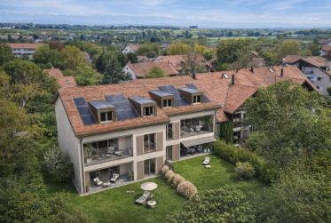 Appartement 3 pièces au 2e étage dans la promotion 11, route des Jurêts à Choulex