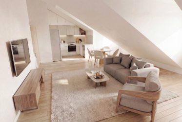 Appartement 4P au 2ème étage dans la promotion 11, route des Jurêts à Choulex