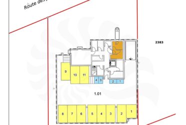 Appartement 3 pièces au 2e étage dans la promotion 11, route des Jurêts à Choulex